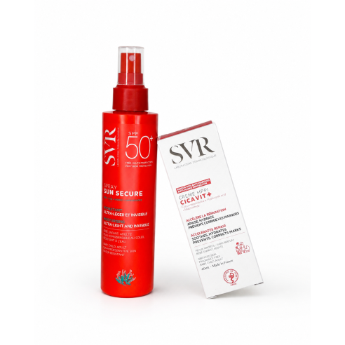 SVR PACK SUN SECURE SPRAY 200ML + CICAVIT+ 40ML - tunisie