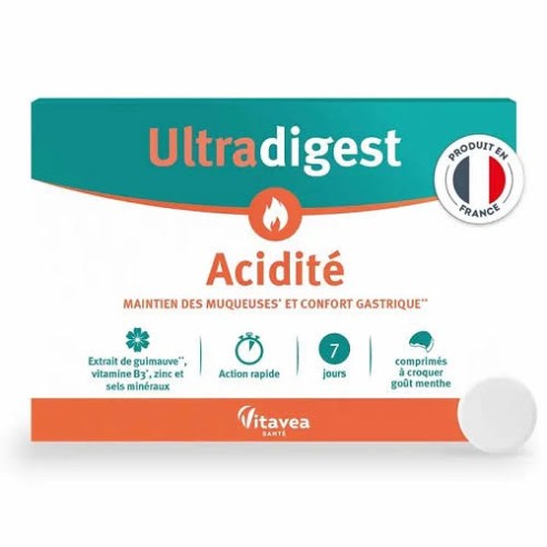 VITAVEA ULTRADIGEST ACIDITE COMPRIMES BT/14 - tunisie