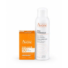 AVÈNE PACK ULTRA FLUID SPF50+ 50ML + EAU THERMALE 150ML - tunisie
