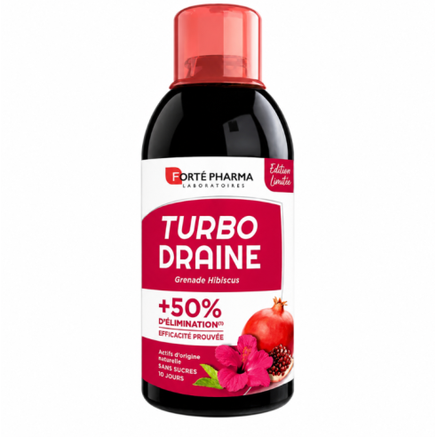 FORTE PHARMA TURBODRAINE GRENADE HIBISCUS 500 ML
