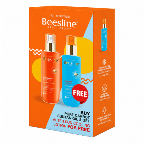 BEESLINE COFFRET SUNTAN PURE CARROT + AFTER SUN GRATUIT