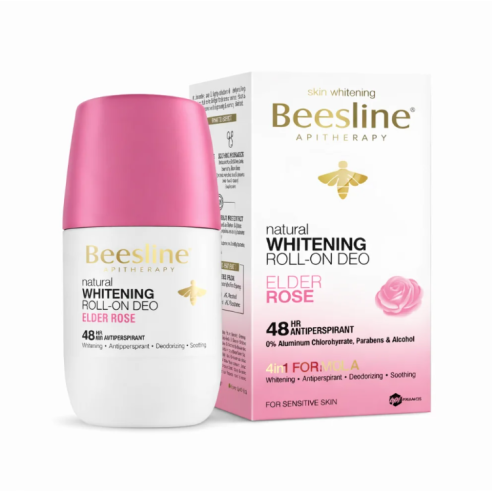BEESLINE DEODORANT ROLLON ECLAIRCISSANT ELDER ROSE 50ML