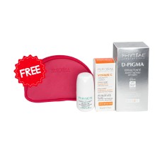 PHYTEAL PACK ROLL-ON + ECRAN D-PIGMA BEIGE ÉCLAT + CRÈME VISAGE HYDRATANTE VITAMINE C + TROUSSE OFFERTE