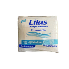 LILAS COUCHE ADULTE MEDIUM BOÎTE DE 15 - tunisie