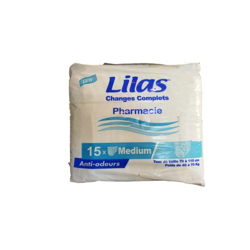 LILAS COUCHE ADULTE MEDIUM BOÎTE DE 15 - tunisie