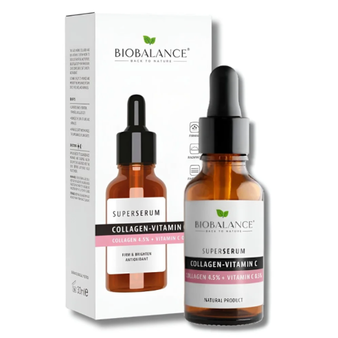 BIOBALANCE SUPER SERUM COLLAGEN VITAMINE C 30ML - tunisie