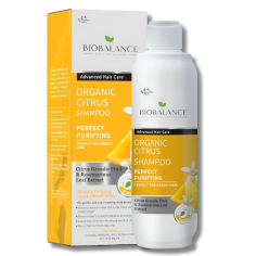 BIOBALANCE SHAMPOING ORGANIQUE CITRUS 330 ML - tunisie