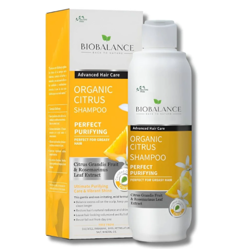 BIOBALANCE SHAMPOING ORGANIQUE CITRUS 330 ML - tunisie