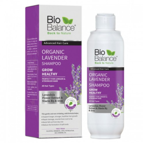 BIOBALANCE SHAMPOING ORGANIQUE LAVANDE 330 ML - tunisie