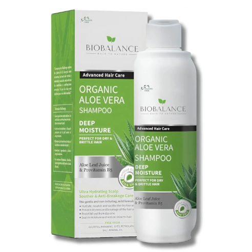 BIOBALANCE SHAMPOING ORGANIC ALOE VERA 330 ML - tunisie