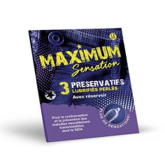 MAXIMUM PRESERVATIF SENSATION BT/3 - tunisie