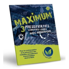 MAXIMUM PRÉSERVATIF VERT BT/3 - tunisie