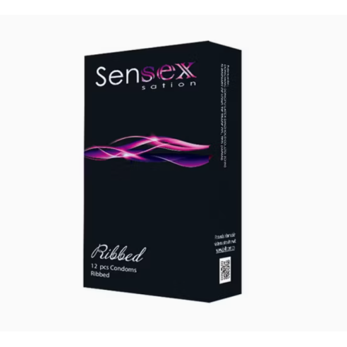 SENSEX PRÉSERVATIFS RIBBED BT/12 - tunisie