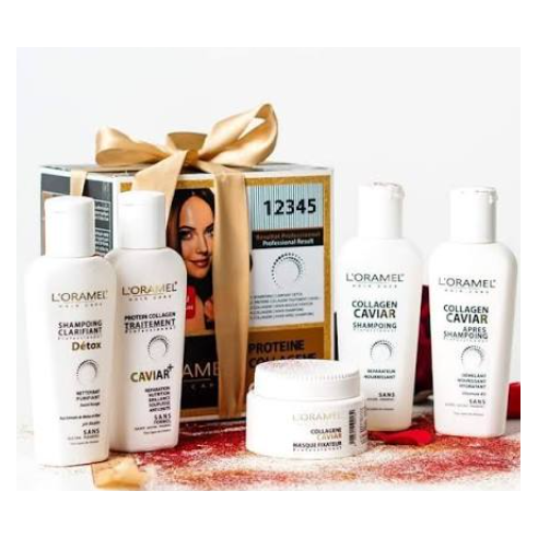 L'ORAMEL KIT PROTÉINE COLLAGEN CAVIAR - tunisie
