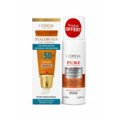 L'ORAMEL PACK ECRAN INVISIBLE MATIFIANT + MOUSSE GRATUITE - tunisie