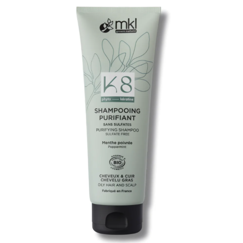 MKL GREEN NATURE K8 SHAMPOING PURIFIANT CHEVEUX GRAS BIO 250 ML - tunisie