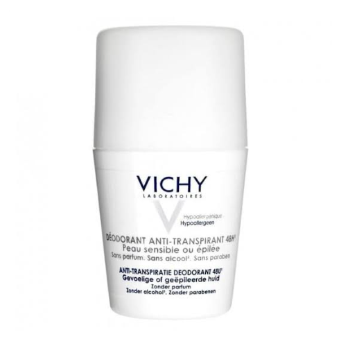 VICHY DÉODORANT ANTI-TRANSPIRANT 48H PEAU SENSIBLE 50 ML - tunisie