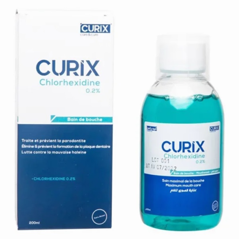CURIX BAIN DE BOUCHE CHLORHEXIDINE 200ml - tunisie