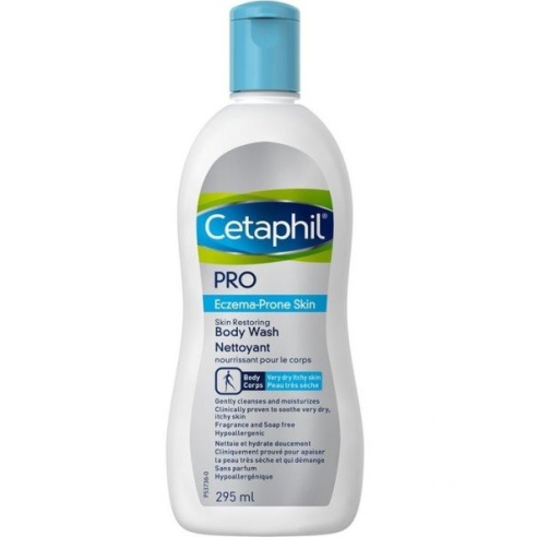 CETAPHIL PRO ECZEMA NETTOYANT BODY 295ML - tunisie